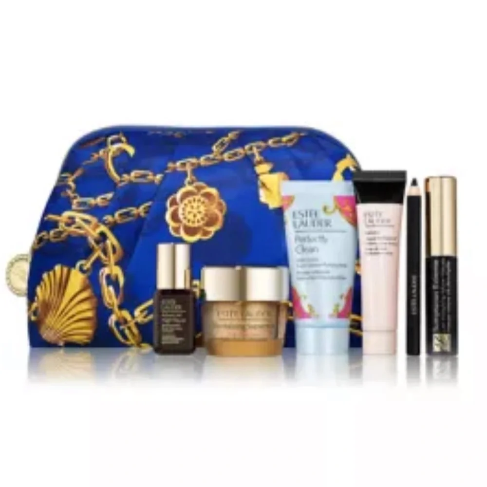 ESTEE LAUDER 7p Serum Revitalizing Supreme Cleanser Primer Pencil Mascara $139